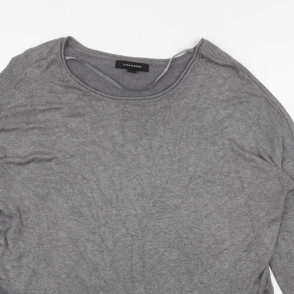 Womens UK Size 14 Atmosphere Grey Pullover Jumper