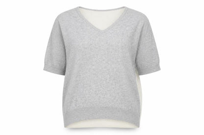 Womens UK Size 12 Topshop Grey Pullover Jumper