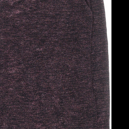 Womens UK Size S Amaryllis Pink Basic T-Shirt