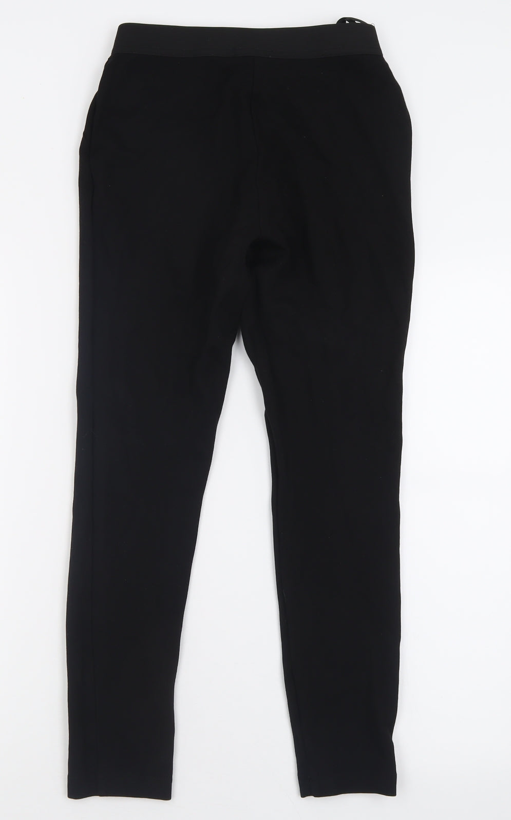 Womens UK Size S Dunnes Stores Regular Fit Capri Black Trousers