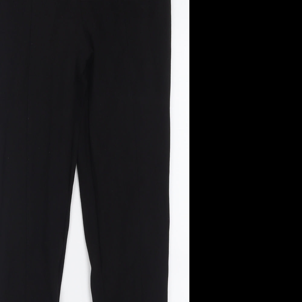 Womens UK Size S Dunnes Stores Regular Fit Capri Black Trousers