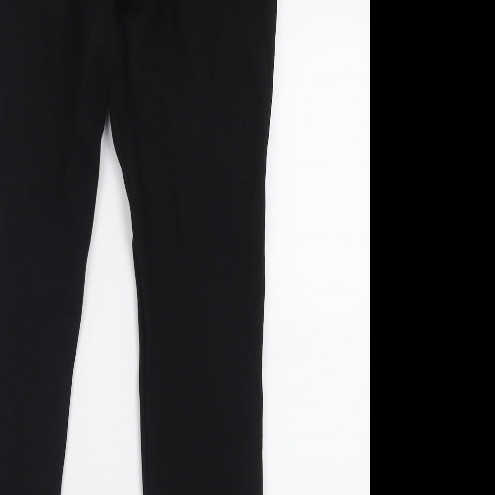 Womens UK Size S Dunnes Stores Regular Fit Capri Black Trousers