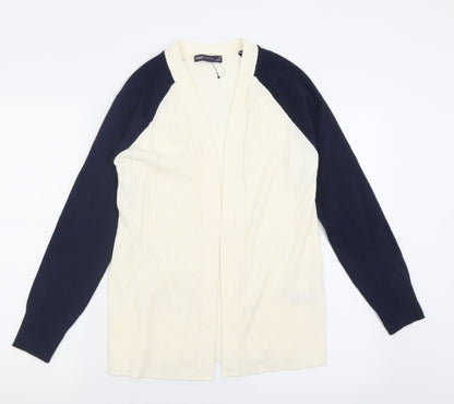 Womens UK Size XS Marks and Spencer Ivory Cardigan Jumper
