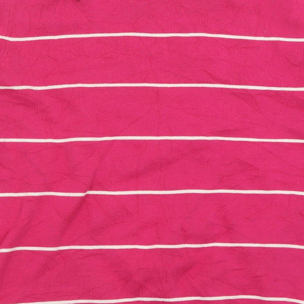 Womens UK Size S FRANSA Pink Pullover Jumper