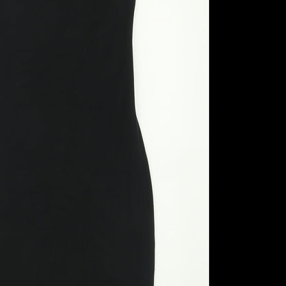 Internacionale Womens Blue  Polyester Bodycon  Size 10  Crew Neck Pullover