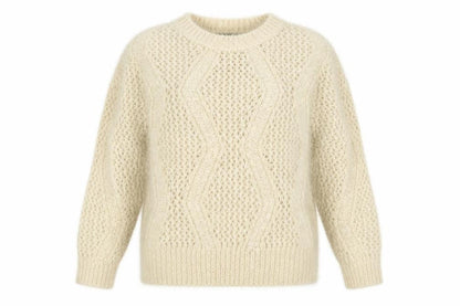 Womens UK Size 12 Marks and Spencer Ivory Pullover Jumper