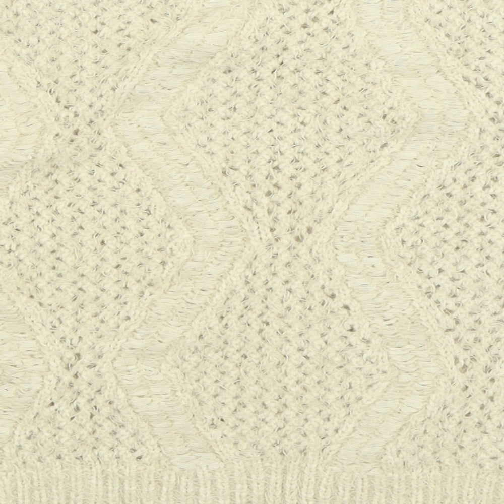 Womens UK Size 12 Marks and Spencer Ivory Pullover Jumper