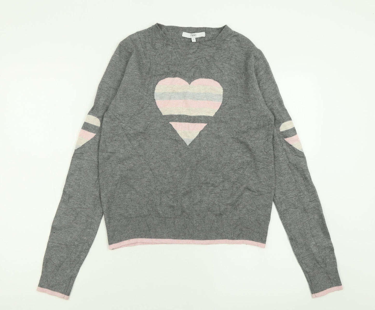 Womens UK Size XS NEXT Grey Pullover Jumper