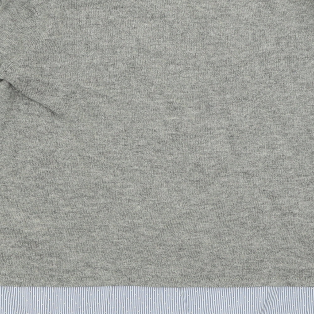 Womens UK Size 8 Dorothy Perkins Grey Pullover Jumper