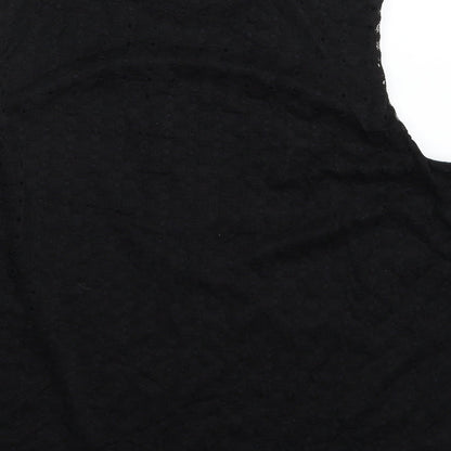 Matalan Womens Black  Polyamide Pullover Sweatshirt Size 18  Pullover - Layered