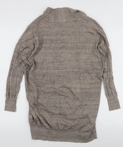Womens UK Size 8 Atmosphere Brown Cardigan Jumper