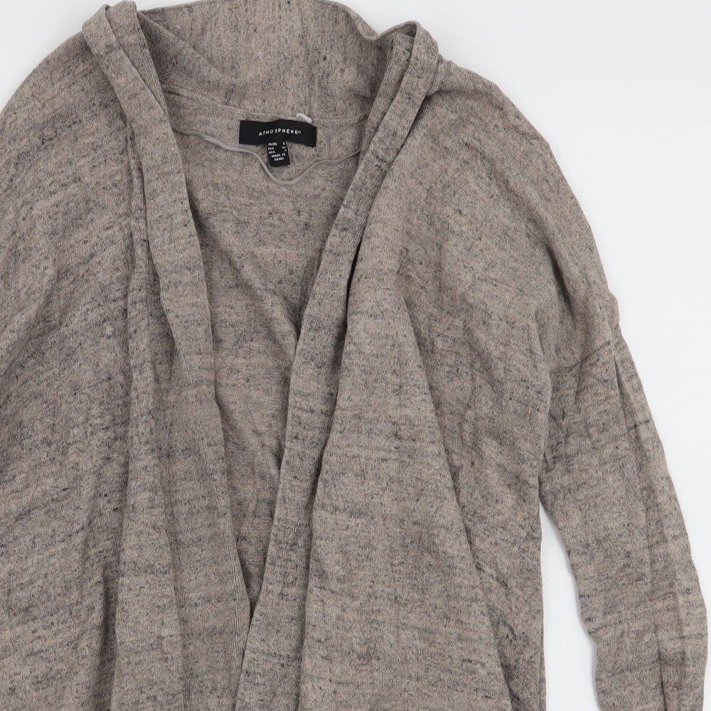 Womens UK Size 8 Atmosphere Brown Cardigan Jumper