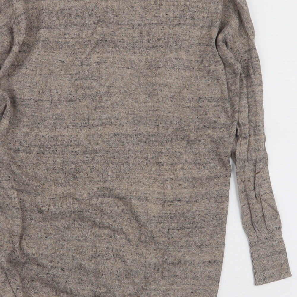 Womens UK Size 8 Atmosphere Brown Cardigan Jumper