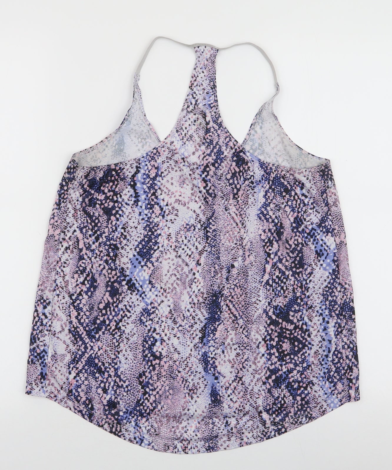 F&F Womens Multicoloured Animal Print Polyester Camisole Tank Size S Halter Pullover