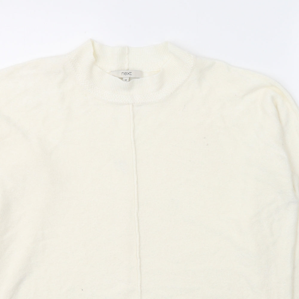 Womens UK Size M NEXT Ivory Pullover Jumper