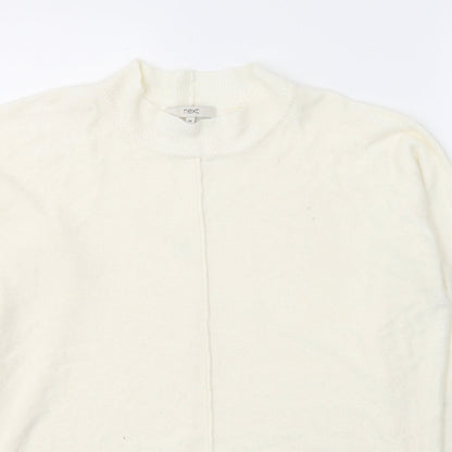 Womens UK Size M NEXT Ivory Pullover Jumper
