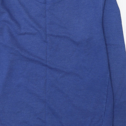Quality Mens Blue  Cotton Pullover Sweatshirt Size S   - New York