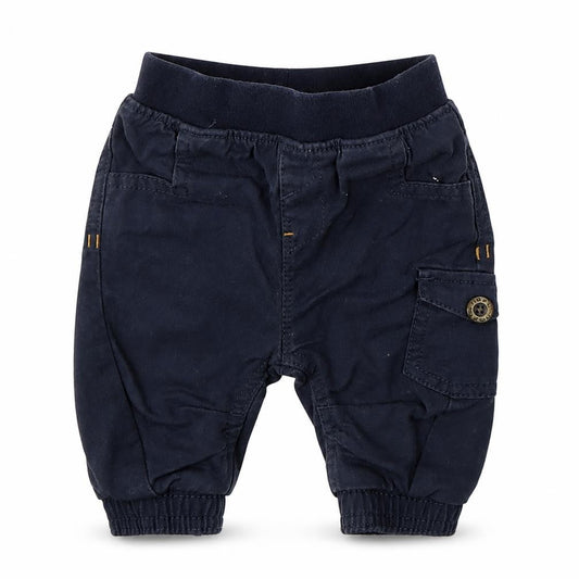 NEXT Baby Blue  Cotton Cargo Trousers Size 0-3 Months  Pullover