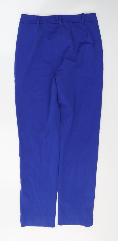 Womens UK Size 6 Marks and Spencer Regular Fit  Blue Trousers