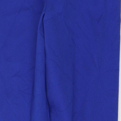 Womens UK Size 6 Marks and Spencer Regular Fit  Blue Trousers
