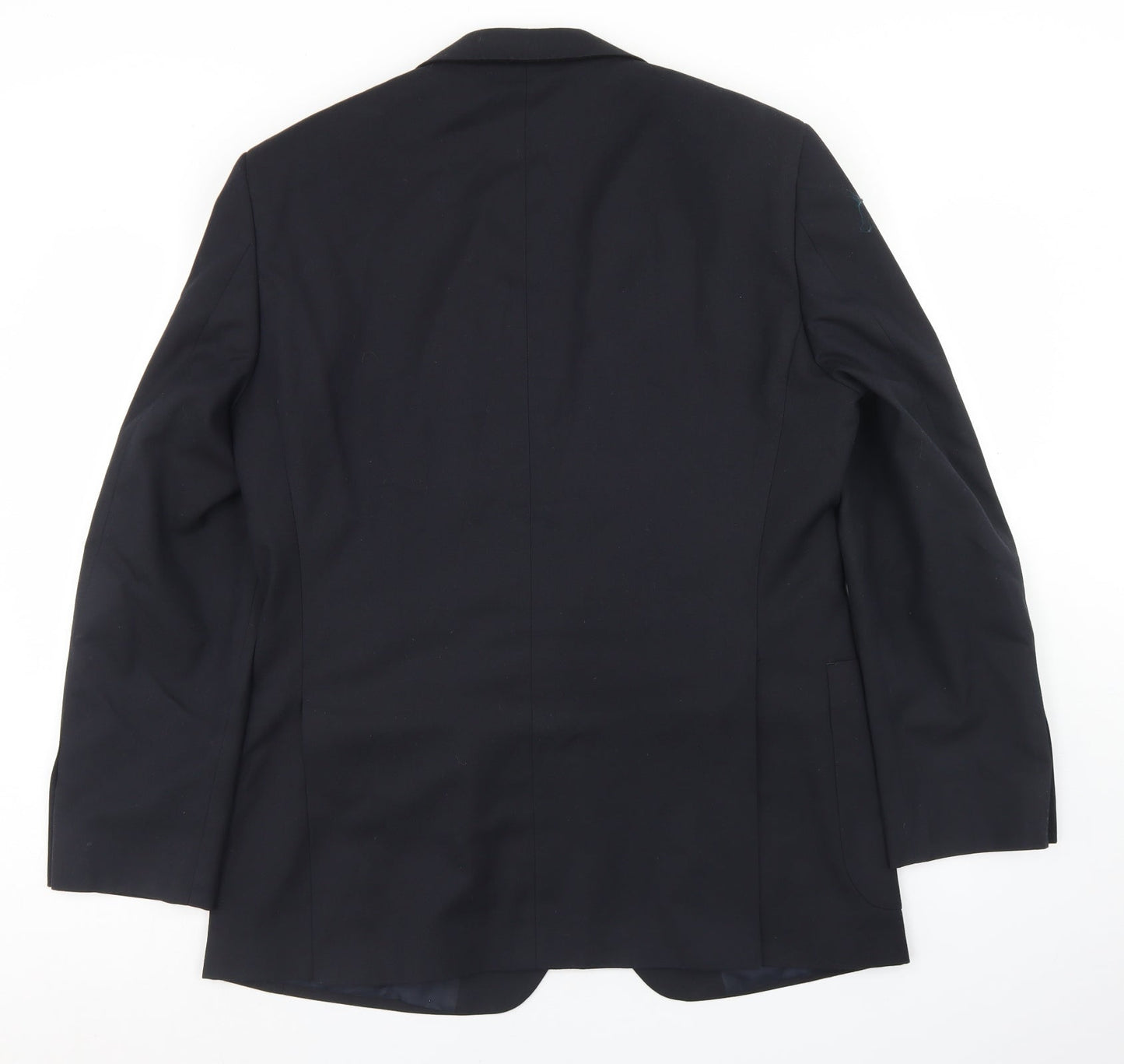 Mens UK Size 40 Marks and Spencer Regular Blue Suit Jacket
