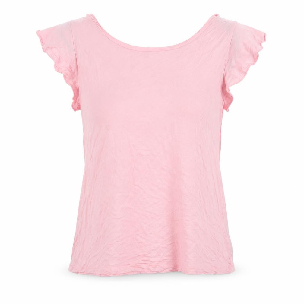 Womens UK Size L H&M Pink Basic T-Shirt