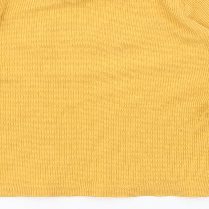 name it Boys Yellow  Cotton Pullover T-Shirt Size 2-3 Years Crew Neck  - Vancouver