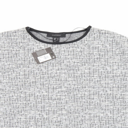 Primark Womens Grey Round Neck  Polyester Pullover Jumper Size 8