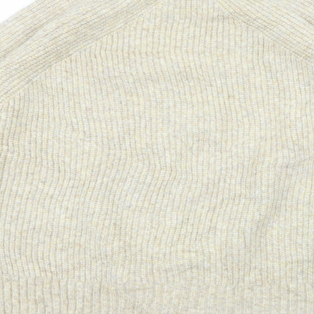 Womens UK Size XL Marks and Spencer Beige Pullover Jumper