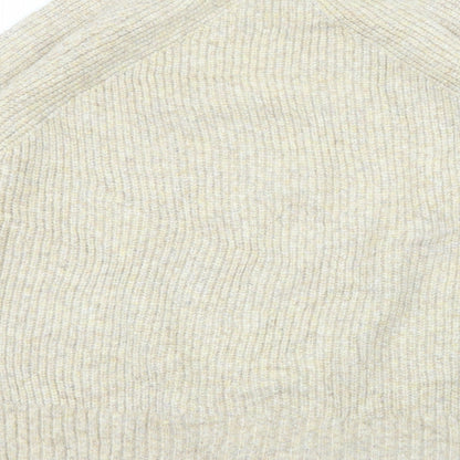 Womens UK Size XL Marks and Spencer Beige Pullover Jumper