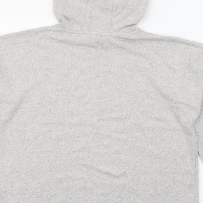 Marks and Spencer Girls Grey  Viscose Pullover Hoodie Size 12-13 Years