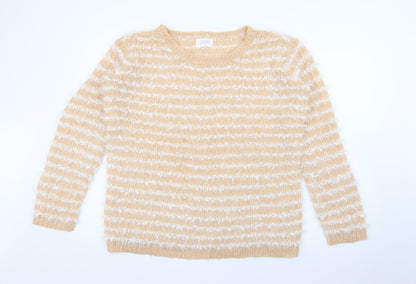 Womens UK Size S Savida Beige Pullover Jumper