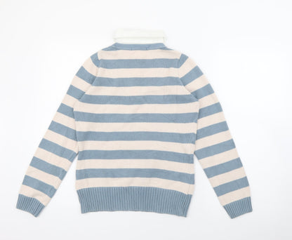 Womens UK Size 10 Marks and Spencer Beige Pullover Jumper