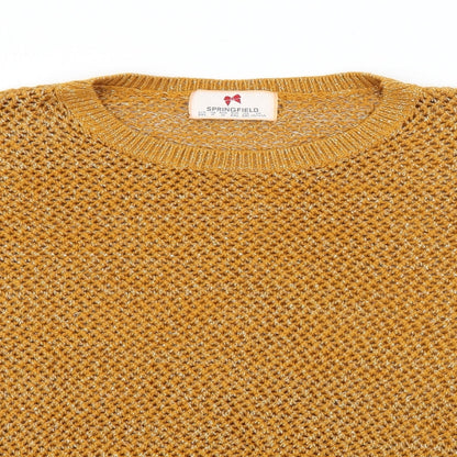 Womens UK Size 16 Springfield Yellow Pullover Jumper