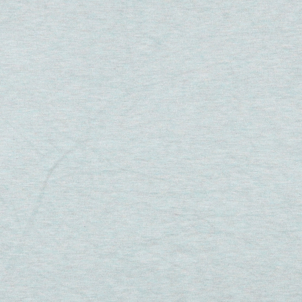 Gallery Womens Green High Neck  Viscose Pullover Jumper Size M