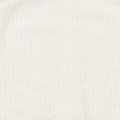 Dorothy Perkins Womens White Round Neck  Acrylic Pullover Jumper Size 8