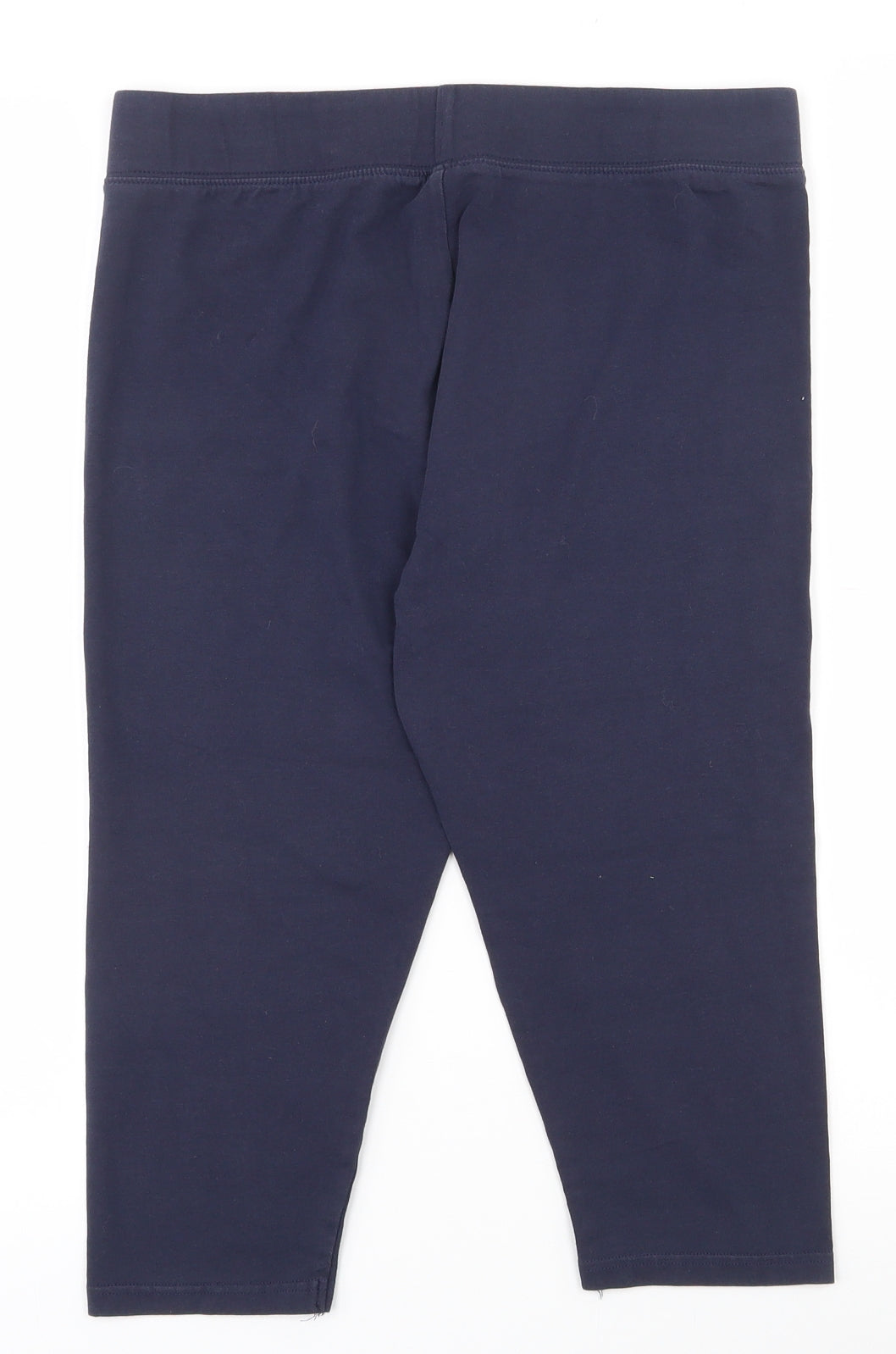 Dunnes Stores Womens Blue  Cork Compression Shorts Size M L18 in Regular Pull On