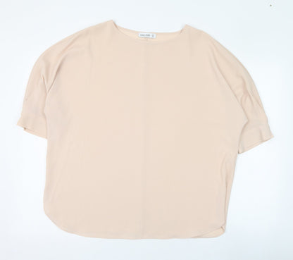 Womens UK Size M Gallery Pink Tunic Blouse