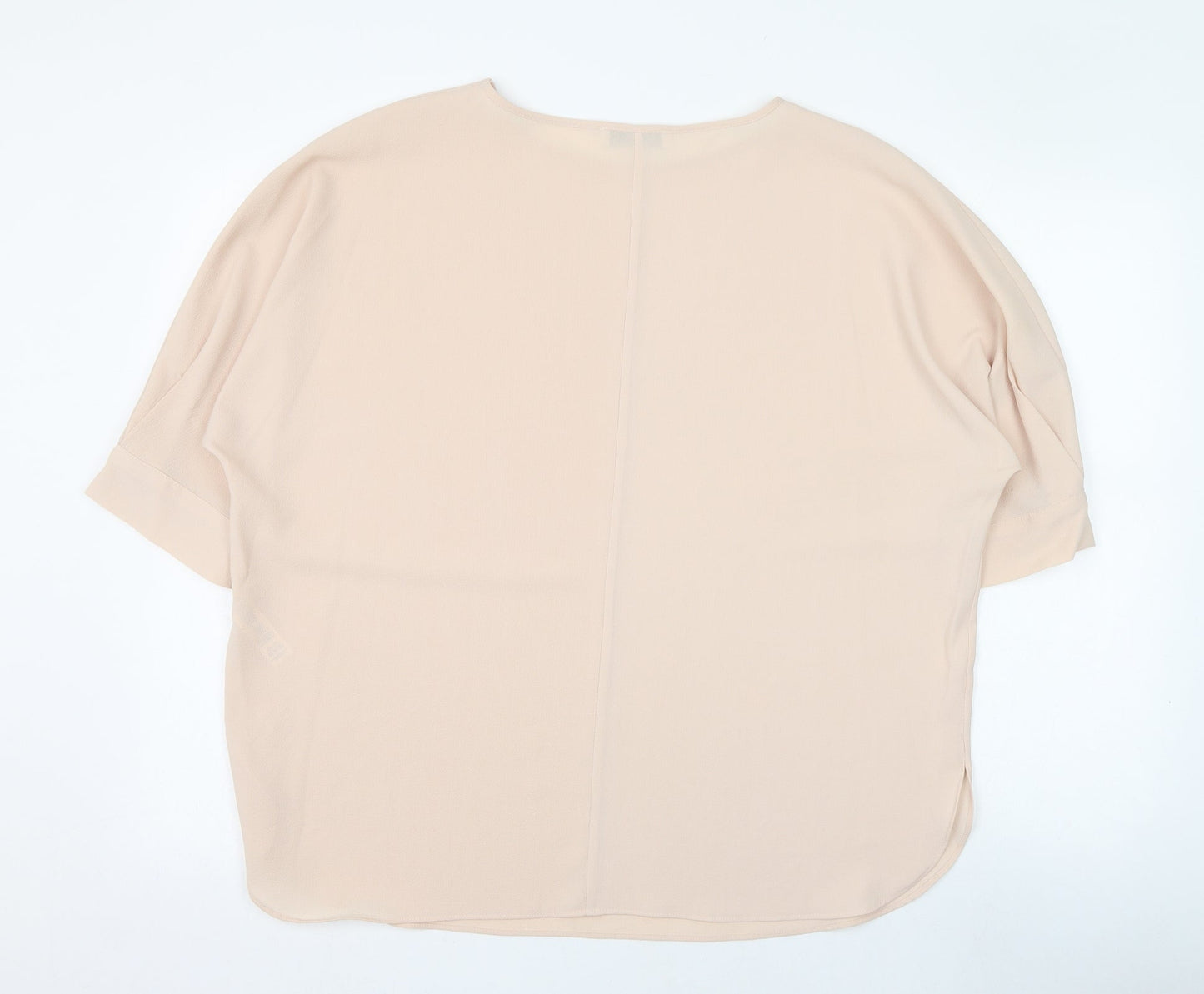 Womens UK Size M Gallery Pink Tunic Blouse