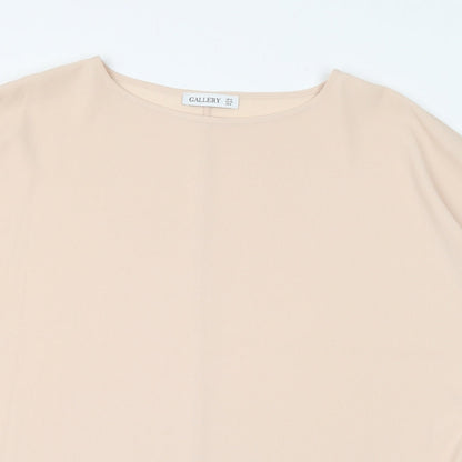 Womens UK Size M Gallery Pink Tunic Blouse