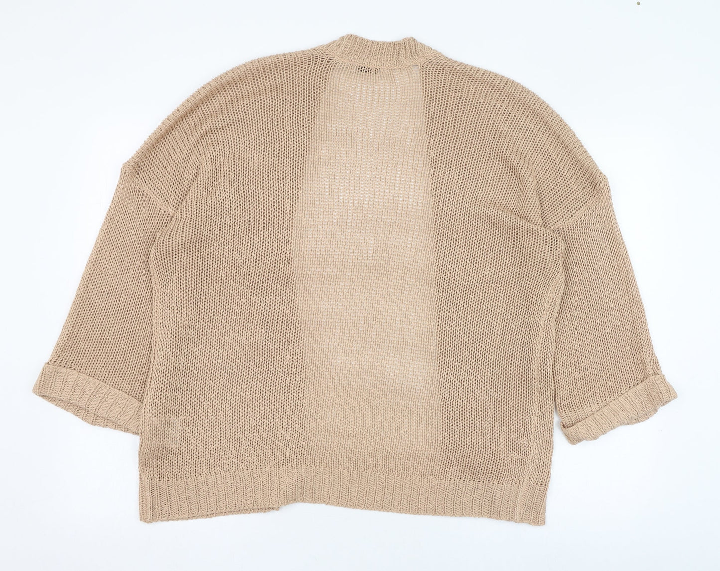 Womens UK Size 14 Brave Soul Brown Cardigan Jumper