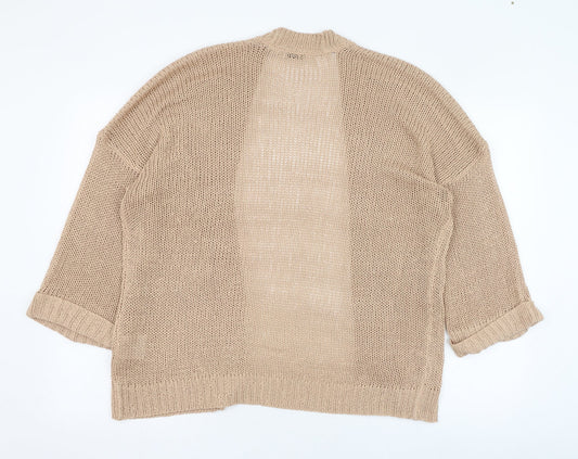 Womens UK Size 14 Brave Soul Brown Cardigan Jumper