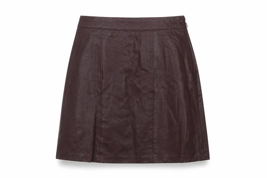Womens UK Size 8 Papaya Mini  Skirt