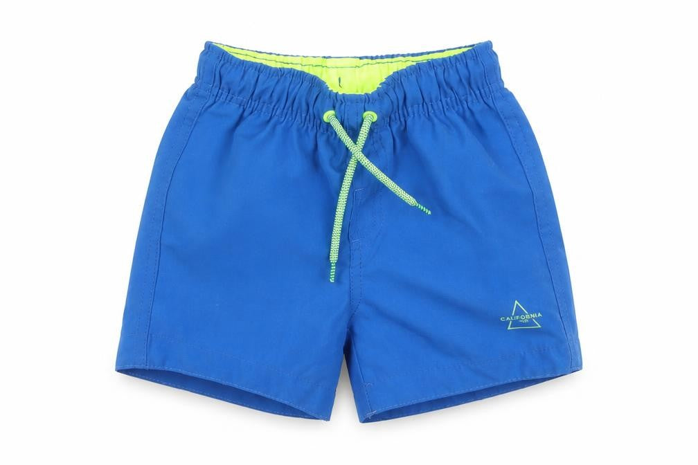 Front view of Primark Baby Blue Polyester Jogger Trousers, size 18-24, Months Pullover - Swim short