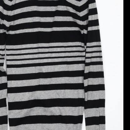 Womens UK Size 8 New Look Black Cardigan Jumper