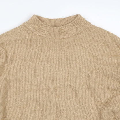 Womens UK Size S H&M Beige Pullover Jumper
