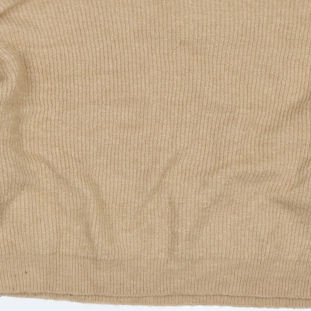Womens UK Size S H&M Beige Pullover Jumper