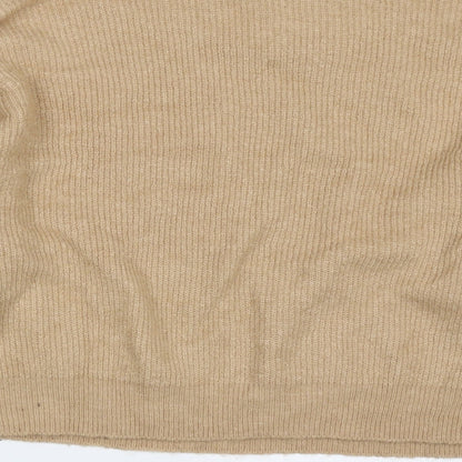 Womens UK Size S H&M Beige Pullover Jumper