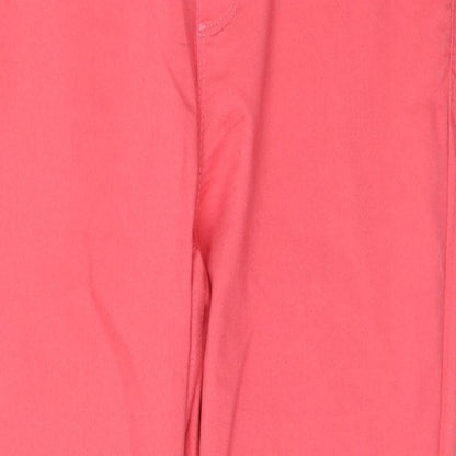 Womens UK Size 12 Eden Regular Fit Jegging Pink Jeans