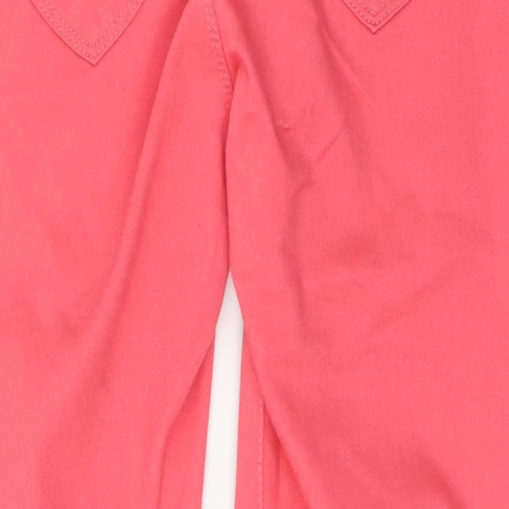 Womens UK Size 12 Eden Regular Fit Jegging Pink Jeans